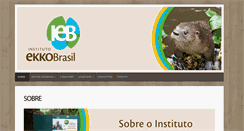 Desktop Screenshot of ekkobrasil.org.br